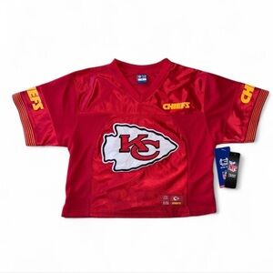 NFL Kansas City Chiefs Women’s Crop Jersey Top, Rare,  Official Ultra Game- NWT